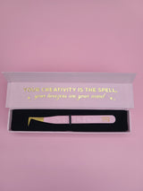 PINK KITTY BOOT TWEEZER