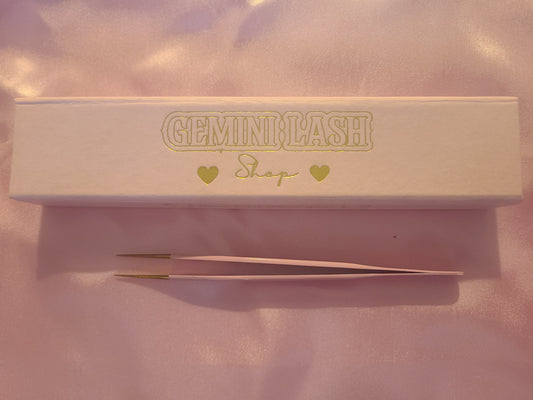 PINK KITTY STRAIGHT TWEEZERS